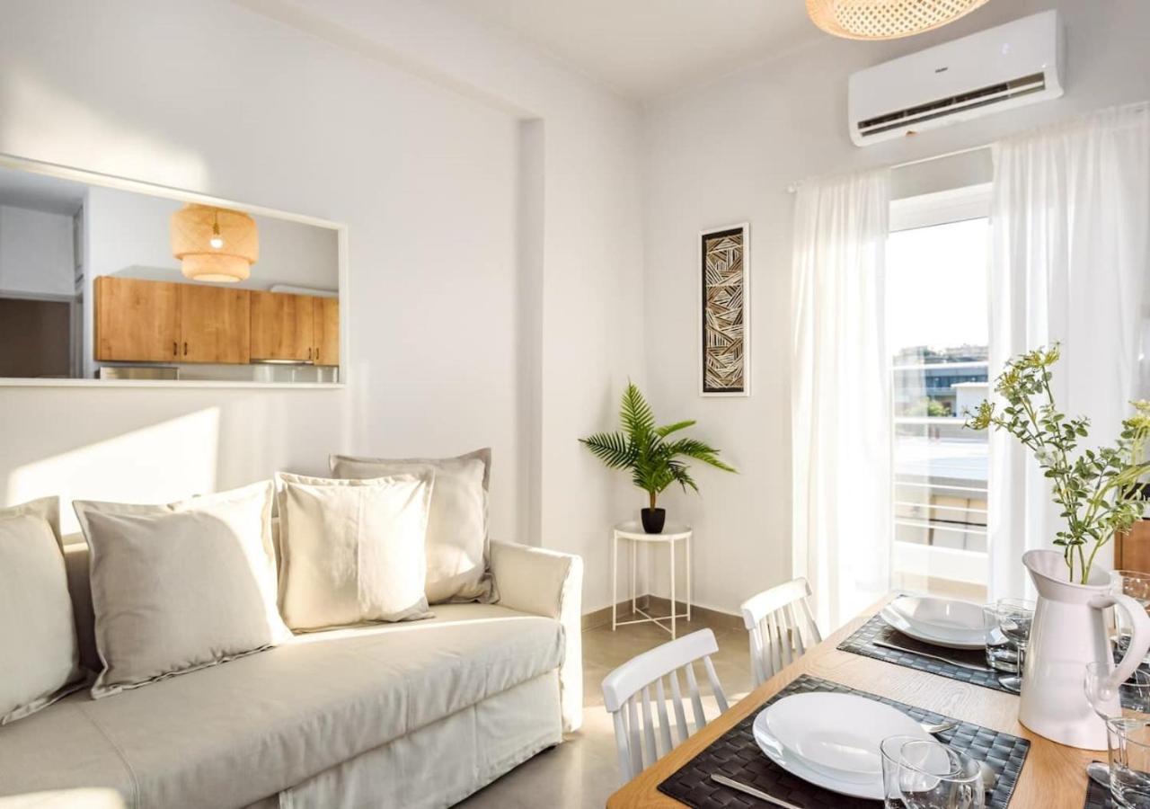 Cozy Apartment Evdoxia Chrissi Akti Chania Exterior foto